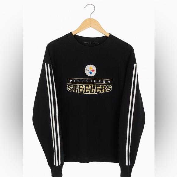 Pittsburgh Steelers Vintage XL NFL active brand fleece pullover sweatshirt - Picture 1 of 2